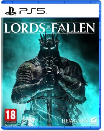 PS5 žaidimas "Lords of the Fallen" viršelis.