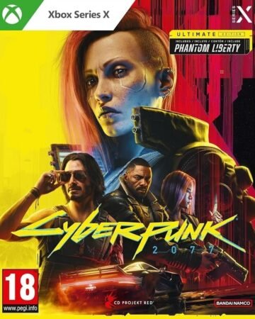 „Cyberpunk 2077 žaidimas Xbox Series X“