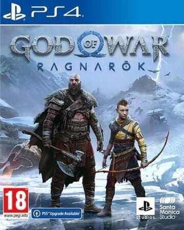 PS4 žaidimas God of War Ragnarok su veikėjais