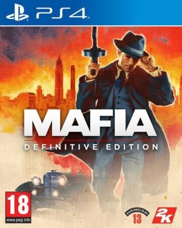 Mafia žaidimo PS4 versijos viršelis