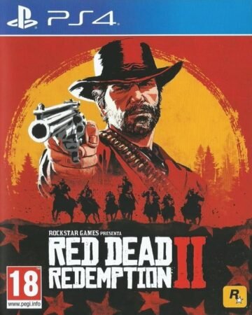 PS4 žaidimas Red Dead Redemption II viršelis