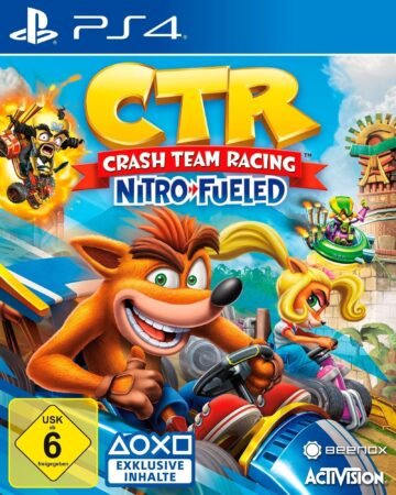 crash team racing: nitro fueled (ps4)