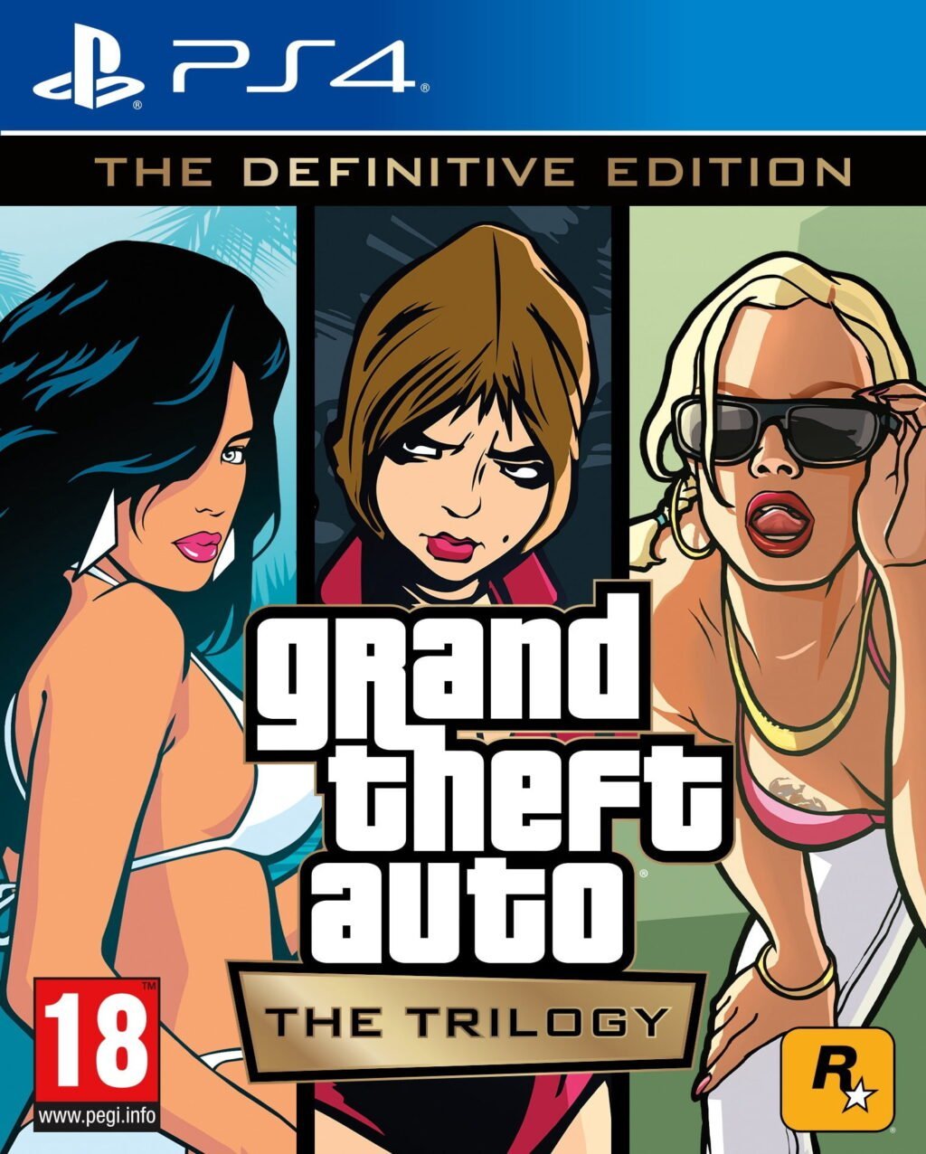 grand theft auto: the trilogy the definitive edition (ps4)