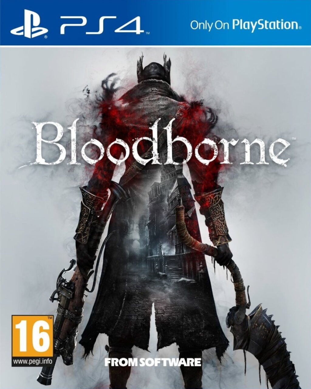 Bloodborne žaidimo PS4 viršelis