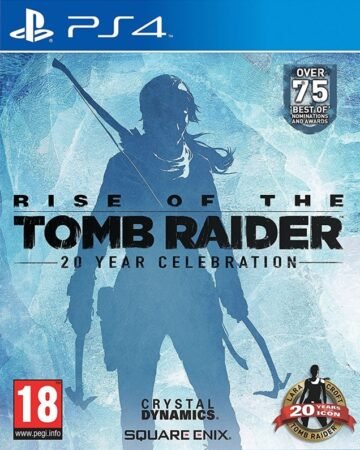 rise of the tomb raider: 20 year celebration (ps4) lietuviškas aprašymas