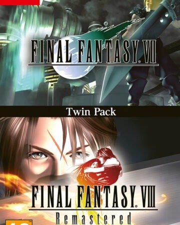 final fantasy vii & final fantasy viii remastered twin pack (switch)