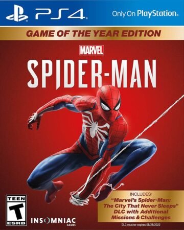 marvel's spider man: game of the year edition (ps4)