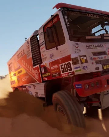 lietuviškas aprašymas dakar desert rally (ps5)