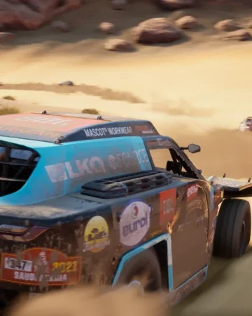 lietuviškas aprašymas dakar desert rally (ps5)