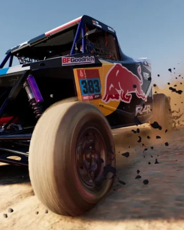 lietuviškas aprašymas dakar desert rally (ps5)