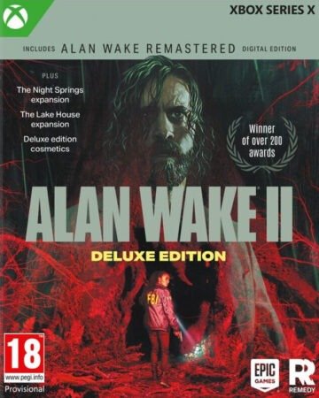 alan wake 2 deluxe edition (xbox series x)